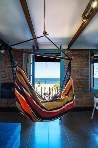 Beach apartment with sea views