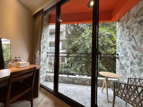 Balkón nebo terasa v ubytování Sunshine B&B