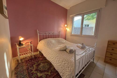 Postel nebo postele na pokoji v ubytování Maison 8 Personnes - Leucate
