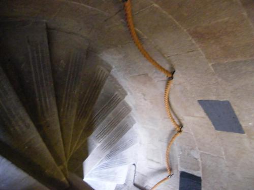 an overhead view of a tunnel in a building at Royal Mile Group Apartments in Edinburgh