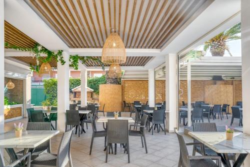 Εστιατόριο ή άλλο μέρος για φαγητό στο Poseidon Beach Hotel