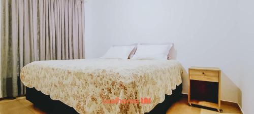 Postel nebo postele na pokoji v ubytování Casa a 50m da praia no Pontal do Parana