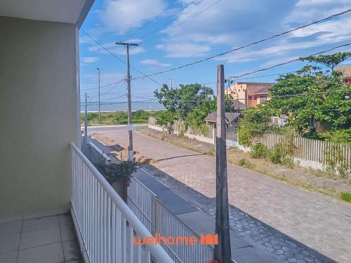 Balkón nebo terasa v ubytování Casa a 50m da praia no Pontal do Parana