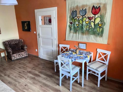 Un lugar para sentarse en Apartmán Flora