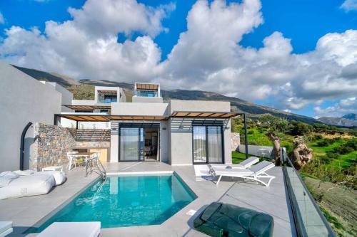 Πισίνα στο ή κοντά στο Villa Vidiano