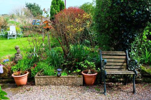 Κήπος έξω από το Annie's Cottage - 3 miles from the iconic Minack Theatre