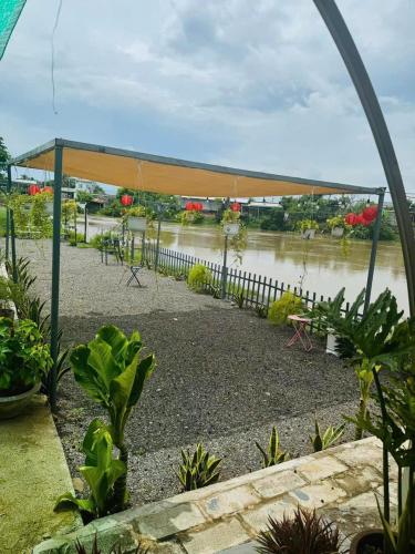 Κήπος έξω από το Homestay Phú Xuân