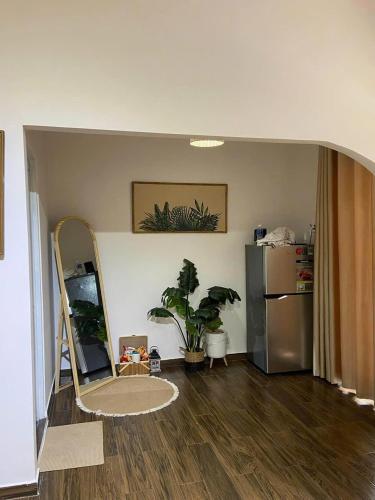 Η κουζίνα ή μικρή κουζίνα στο Homestay Phú Xuân