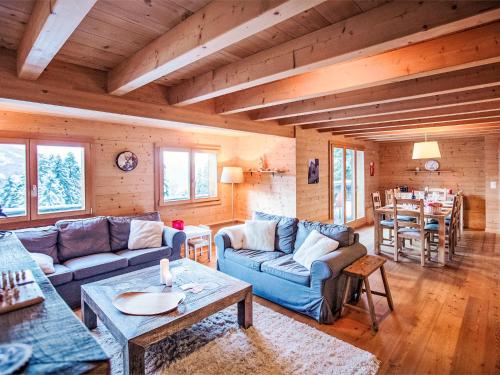 Posezení v ubytování Chalet Chalet Casablanca by Interhome