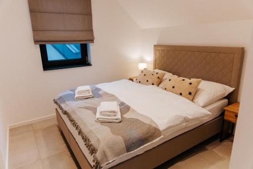Katil atau katil-katil dalam bilik di Apart Home Raba Wyżna