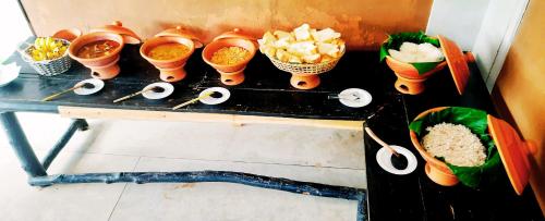 Mad på bed and breakfast-stedet eller i nærheden