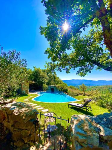 Wild boar mountain, South of France very private and pool