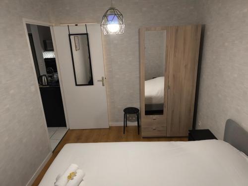 Postel nebo postele na pokoji v ubytování Douce Escale