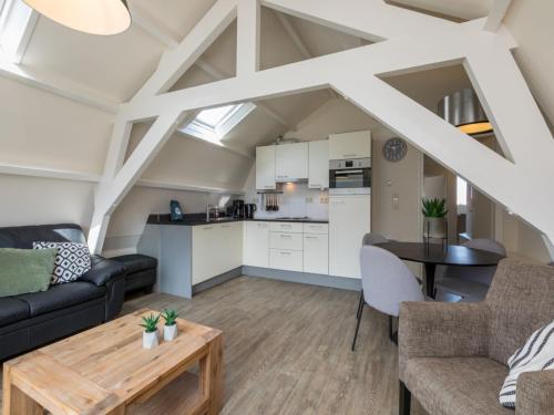 Η κουζίνα ή μικρή κουζίνα στο Apartment StrandLust Westkapelle by Interhome