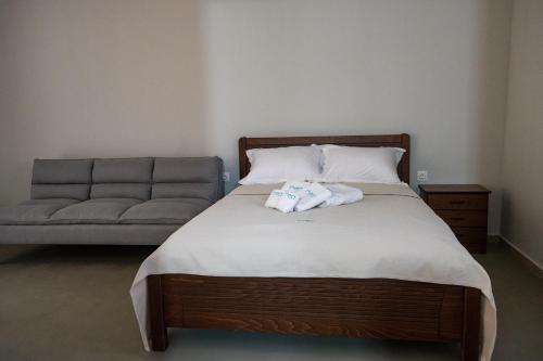Cama o camas de una habitación en Thea Luxury residences