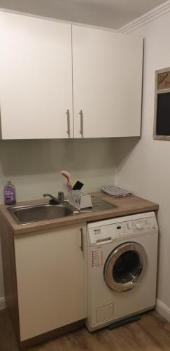 Dapur atau dapur kecil di Ferienwohnung Anto