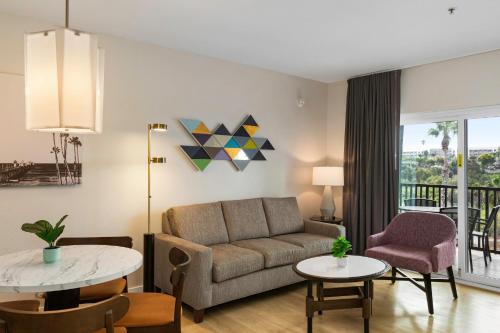 Posezení v ubytování Worldmark Oceanside Harbor