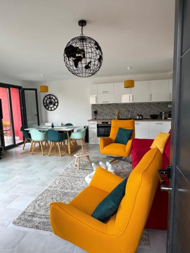 La maison rouge proche de Paris