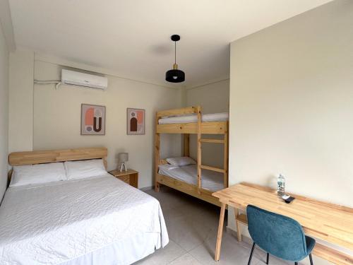 Katil atau katil-katil dalam bilik di Hotel Rimani