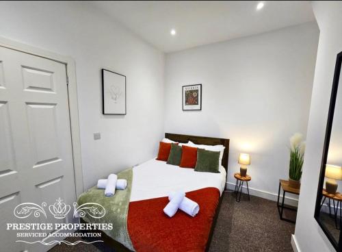 Postel nebo postele na pokoji v ubytování 38 Gloucester street by Prestige Properties SA