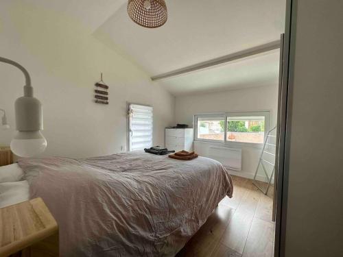 Ένα ή περισσότερα κρεβάτια σε δωμάτιο στο Villa O Soleil