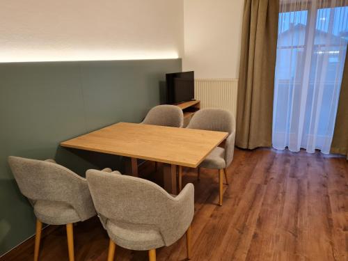 Χώρος καθιστικού στο Hotel garni Sterff