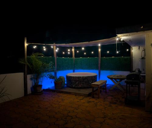 Bazén v ubytování Casa San Juan Jacuzzi Privado Centrica a 5 minutos de la Parroquia nebo v jeho okolí