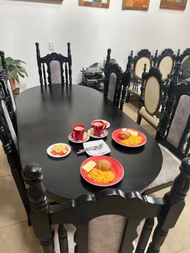 Jídlo v penzionu nebo okolí