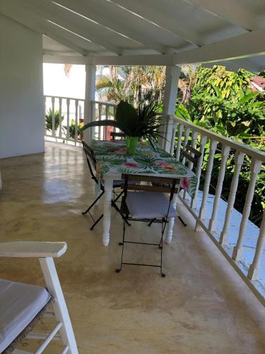 Un balcón o terraza de Hotel Casa Robinson