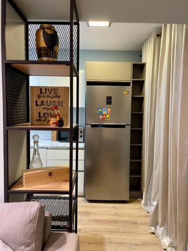 Dapur atau dapur kecil di Zoi's Apartment