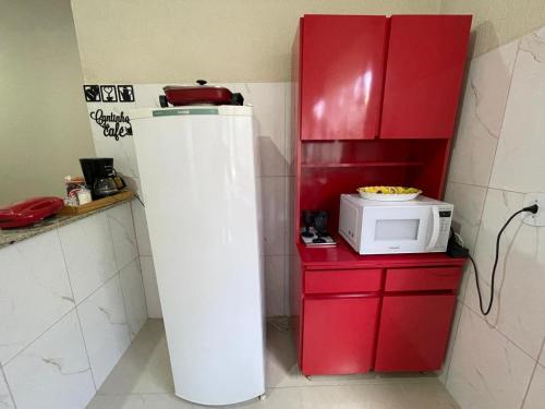Kuchyň nebo kuchyňský kout v ubytování Minicasa Refúgio da Serra