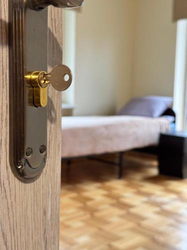 Postel nebo postele na pokoji v ubytování Park Hostel