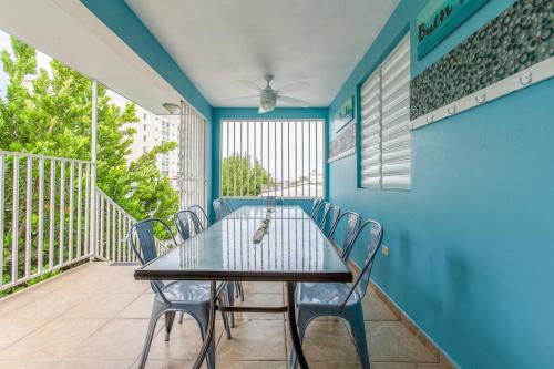 Balkón nebo terasa v ubytování Stella Beach House