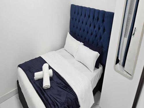 Кровать или кровати в номере Goshen Lodge Spencer