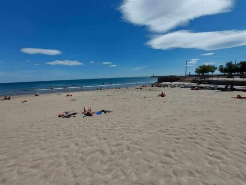 Appartement 2 pièces climatisé en front de mer pour 4 personnes - FR-1-423-313