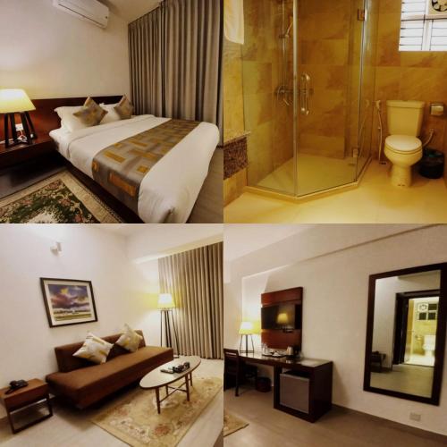 Ένα μπάνιο στο Royal Pearl Suites
