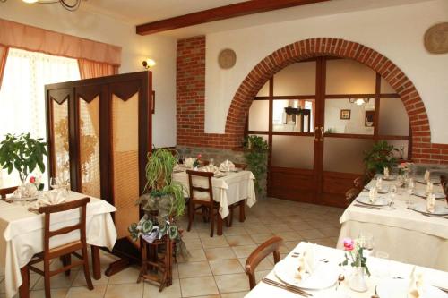 Restaurace v ubytování Ristorante Albergo 'l Bunet