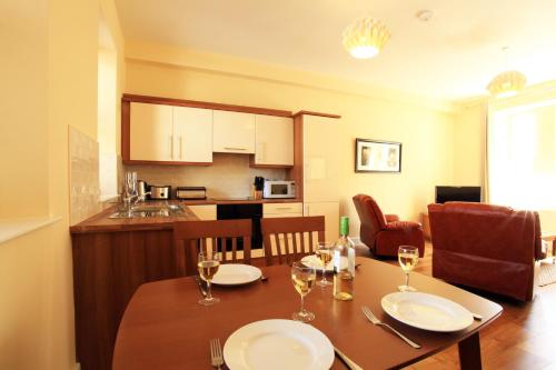 Cuisine ou kitchenette dans l'établissement O'Donnabhain's