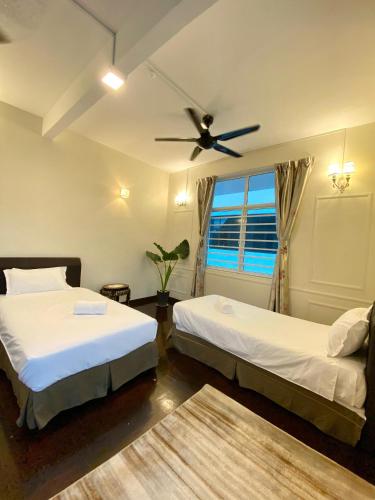Ένα ή περισσότερα κρεβάτια σε δωμάτιο στο Seahome Boutique Hotel