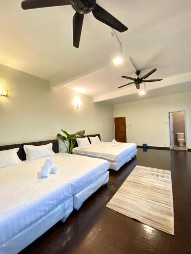 Ένα ή περισσότερα κρεβάτια σε δωμάτιο στο Seahome Boutique Hotel
