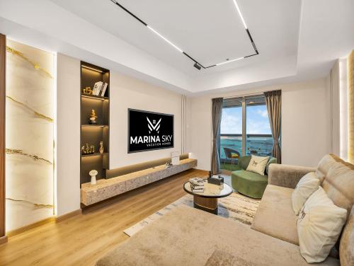 SKY HIGH 2 BHK # Ain Dubai & Sea View # Marina & JBR photo 3
