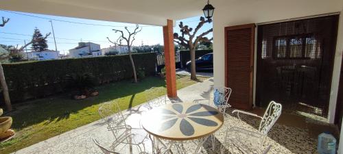 Balkoni atau teres di Casa vacacional en Vinaròs