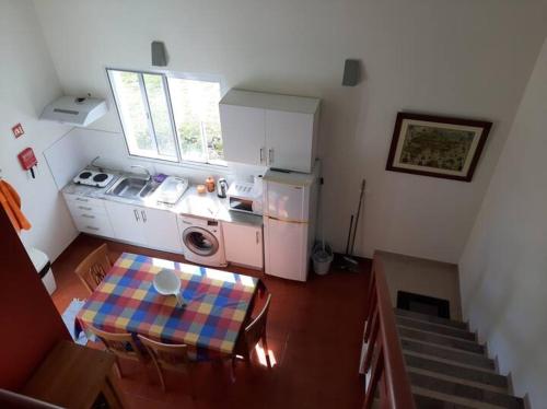 Kuchyň nebo kuchyňský kout v ubytování Green and Blue Cottage - Blue Room