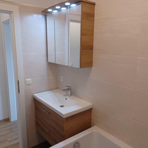 Koupelna v ubytování Apartment GOOD MORNING VIENNA