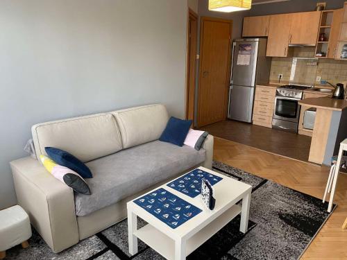 Kuchyňa alebo kuchynka v ubytovaní Good Morning Gdynia