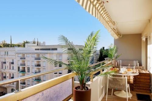 Elégant 1 Chambre Terrasse Calme Palais Plages Croisette 5 min à pied