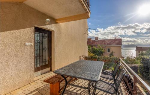 Stunning Apartment In Novi Vinodolski With Wifi