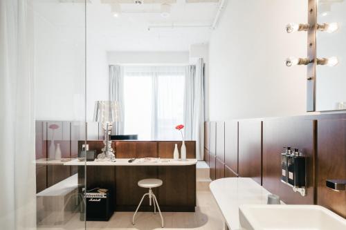 Koupelna v ubytování Ruby Lilly Hotel Munich
