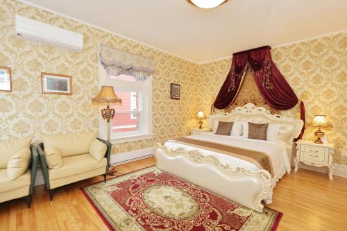 Postel nebo postele na pokoji v ubytování Prince inn