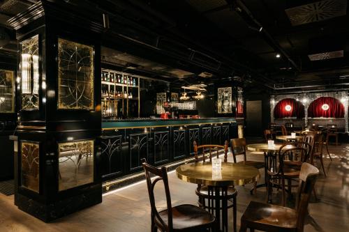 El lounge o bar de Ruby Mimi Hotel Zurich